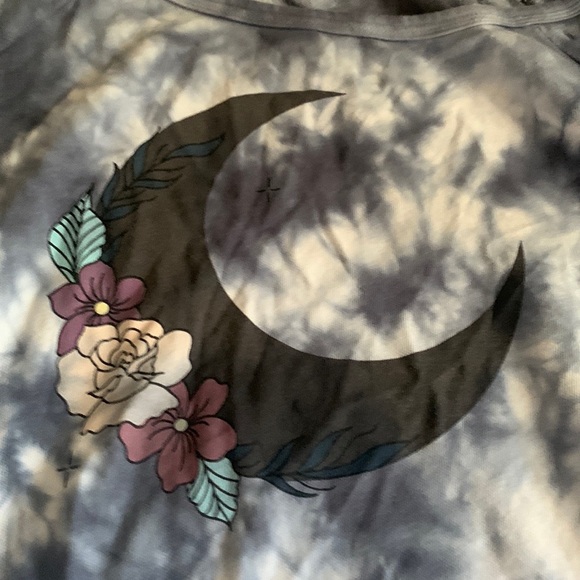 Sweatshirt material, off the shoulder - Picture 3 of 4